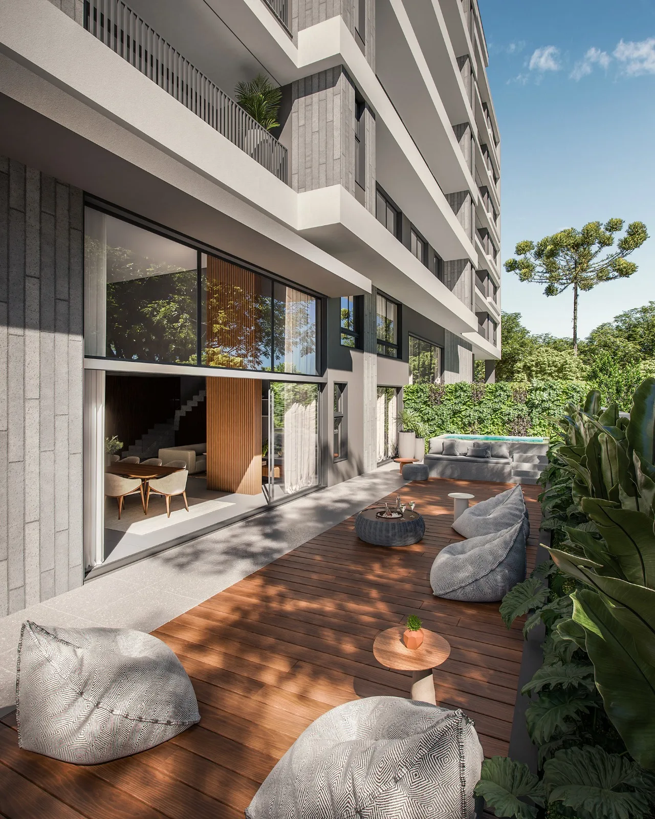Áreas Comuns do L’ARQ Água Verde, Curitiba: o que está incluso