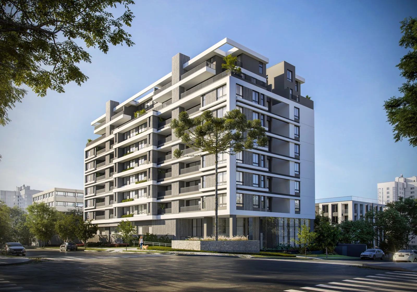 Áreas Comuns do L’ARQ Água Verde, Curitiba: o que está incluso